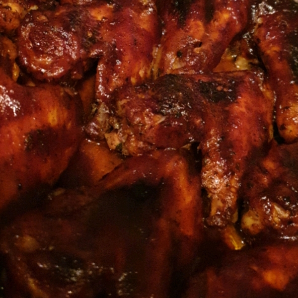 Baked BBQ Chicken Wings