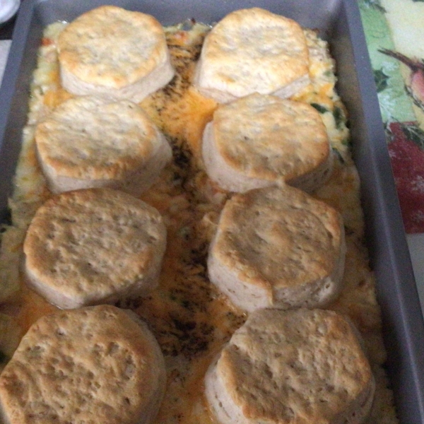 Melanie's Chicken Biscuits Casserole