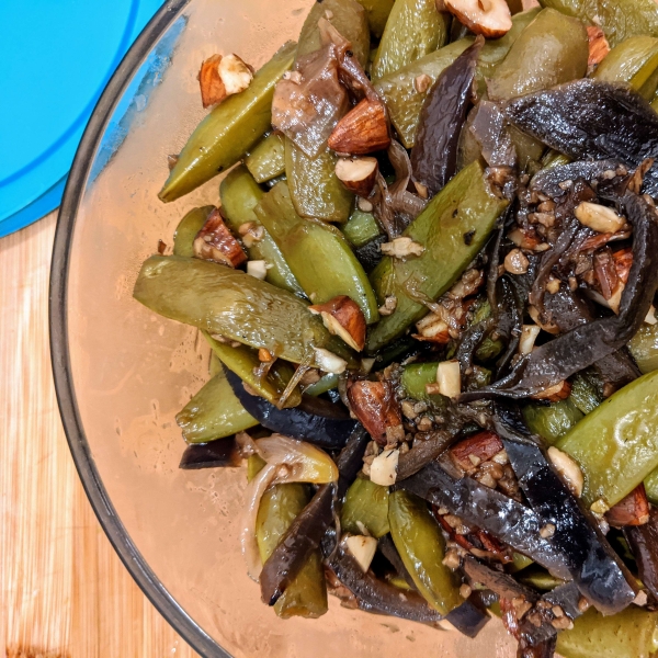 Sauteed Sugar Snap Peas and Green Beans