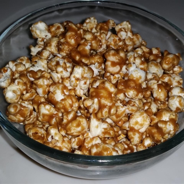 Peanut Butter Popcorn Balls