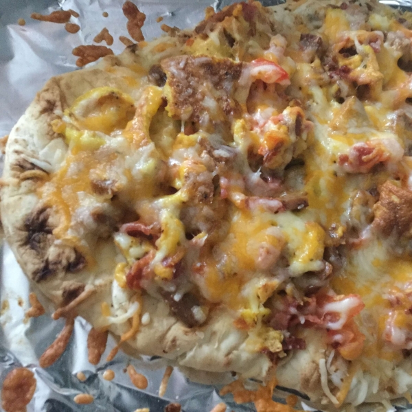 Flatbread Breakfast Pizza