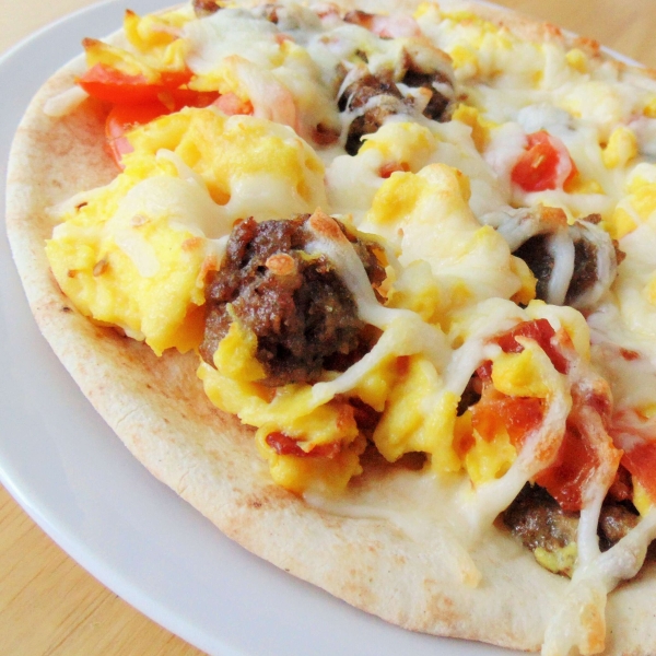 Flatbread Breakfast Pizza