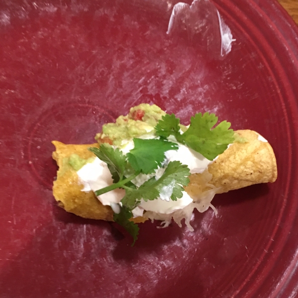 Quick and Easy Chicken Taquitos