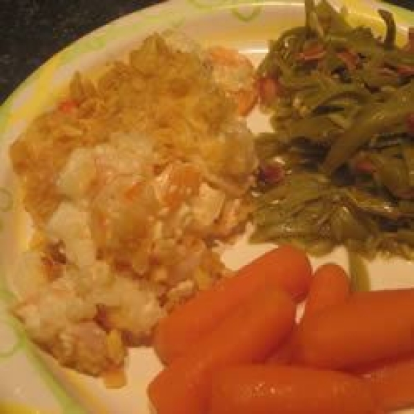 Shrimp and Crab Casserole