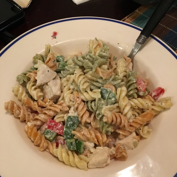 Chicken Rotini Stovetop Casserole