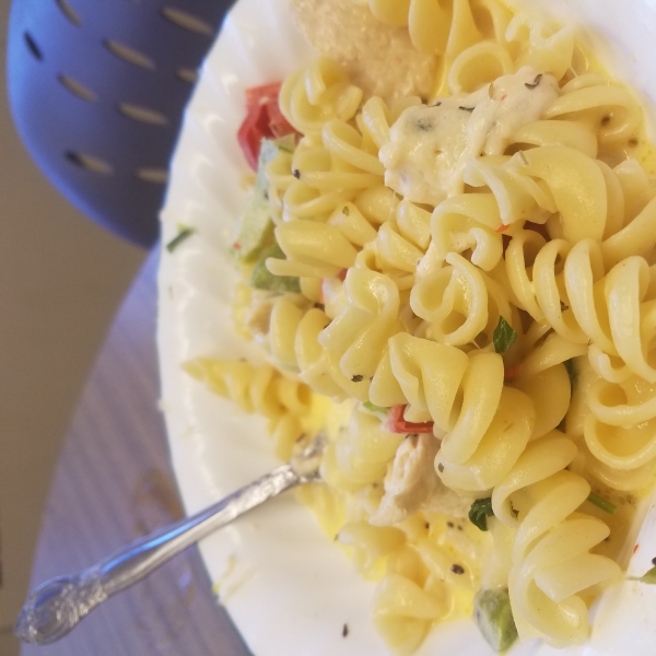 Chicken Rotini Stovetop Casserole