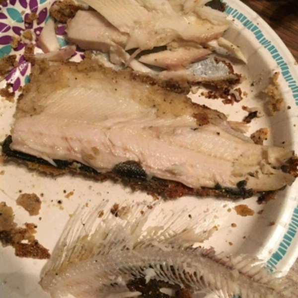 Pan-Fried Whole Trout