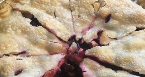 Berry Rhubarb Pie