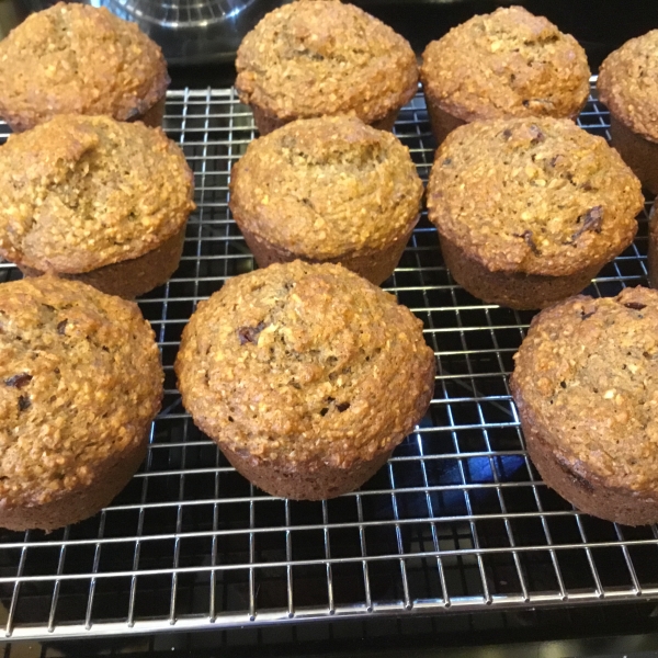 Healthy Banana Cranberry Muffins