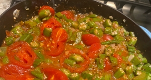 Okra and Tomatoes