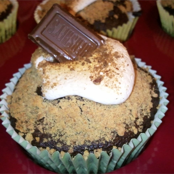 Sunshine S'more Cupcakes