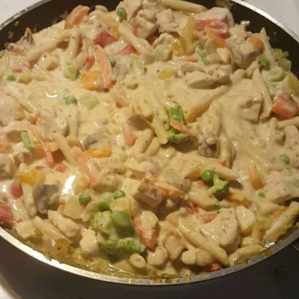 Easy Chicken Alfredo