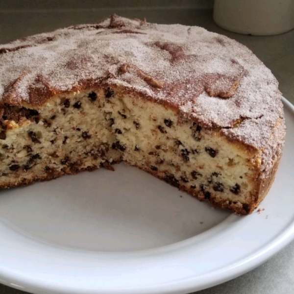 Easy Chocolate Chip Coffee Cake