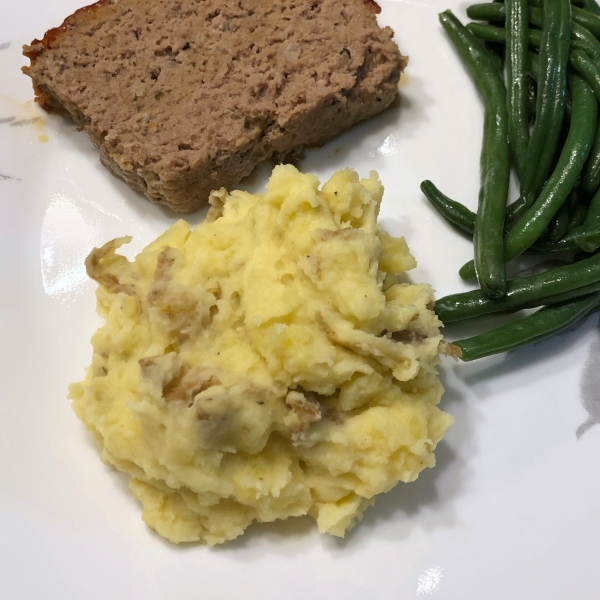 Skin-on Savory Mashed Potatoes