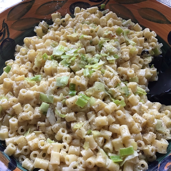 Garlic and Leek Ditalini