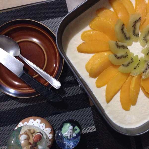 Trini Mango Cheesecake