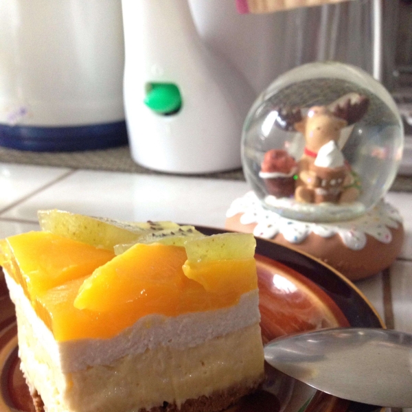 Trini Mango Cheesecake