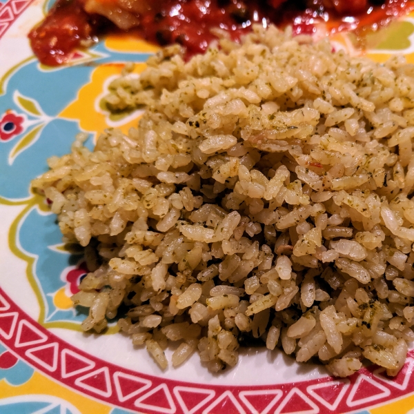 Arroz Verde (Green Rice with Cilantro)