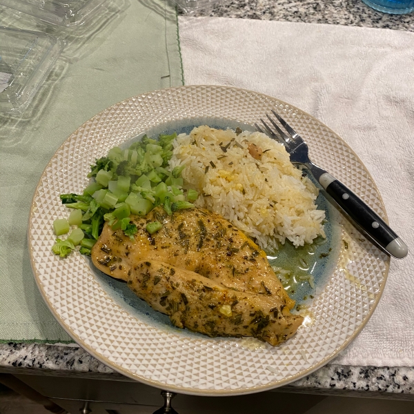 Rosemary Chicken with Orange-Maple Glaze