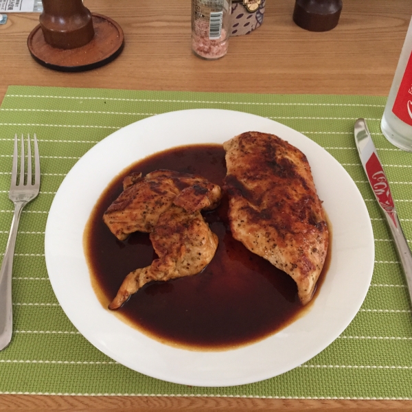 Rosemary Chicken with Orange-Maple Glaze