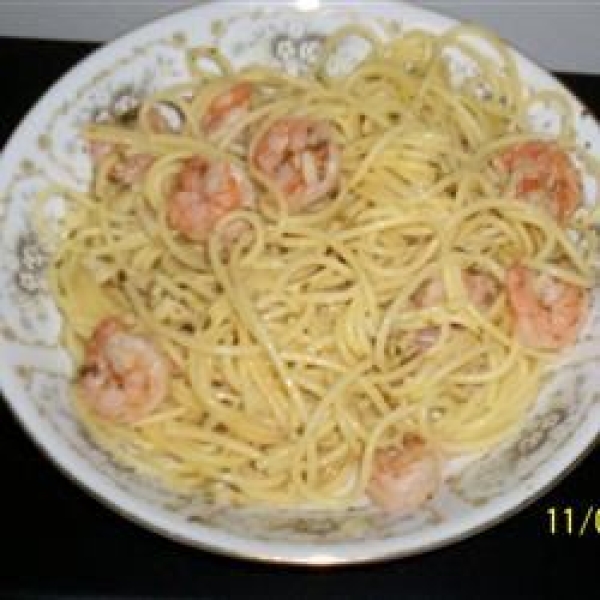 Garlic Shrimp Scampi Pasta