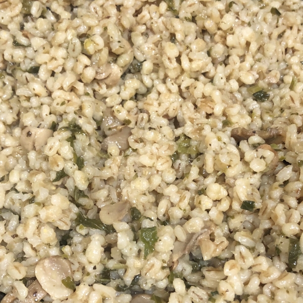 Byrdhouse Mushroom Barley Pilaf