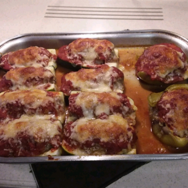 Stuffed Zucchini