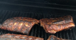 Apple and BBQ Sauce Baby Back Ribs