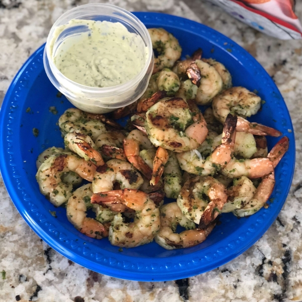 Spicy Coconut and Lime Grilled Shrimp