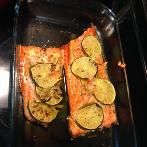 Ginger and Lime Salmon