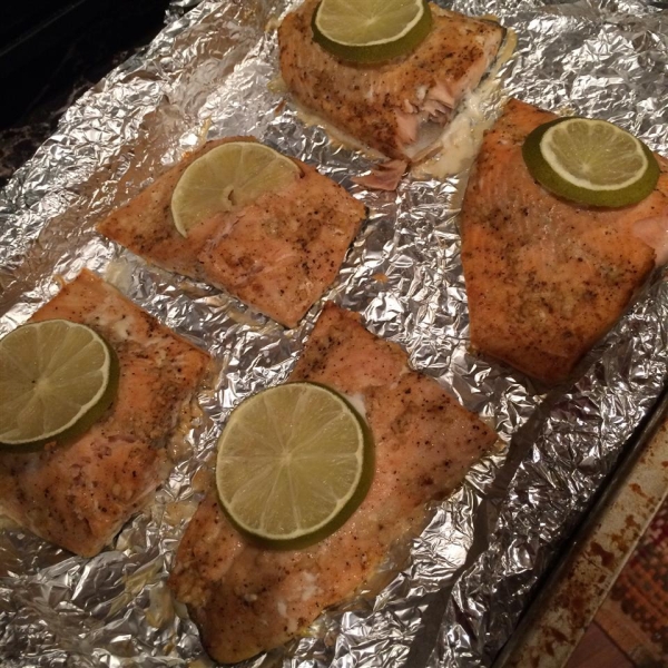 Ginger and Lime Salmon