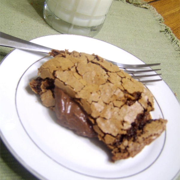 Bittersweet Chocolate Mousse Brownies