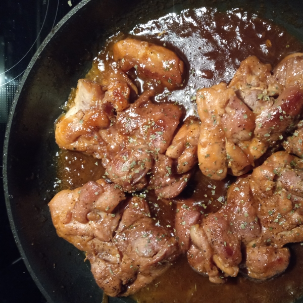 Honey-Garlic Chicken Thighs