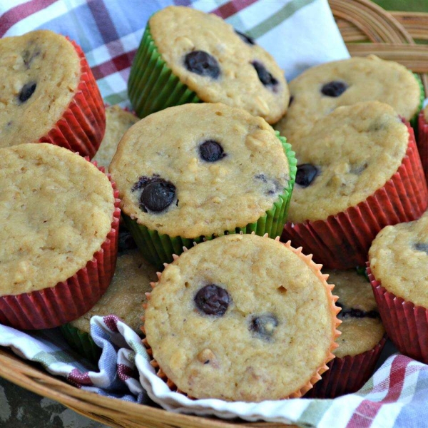 Superfood Blueberry Muffins