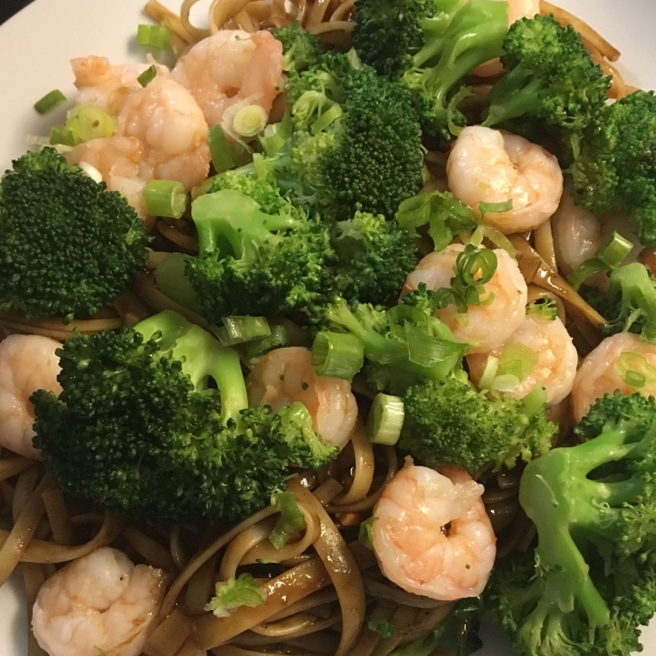 Shrimp and Peanut Butter Noodles