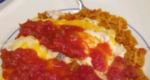 Bean Burrito Casserole