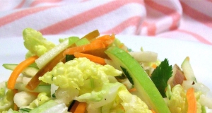 Jicama, Carrot, and Green Apple Slaw