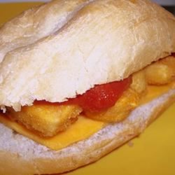 Easy Chicken Parmesan Sandwich