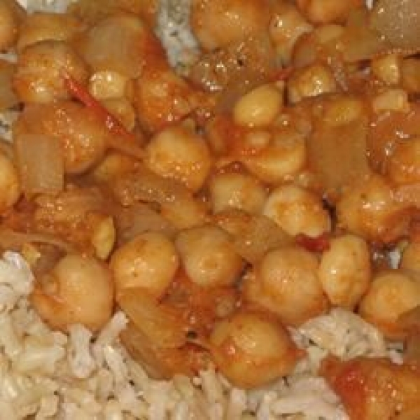 Pakistani Spicy Chickpeas