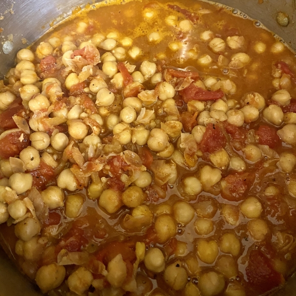 Pakistani Spicy Chickpeas