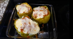 Pimiento Relleno (Puerto Rican Stuffed Peppers)