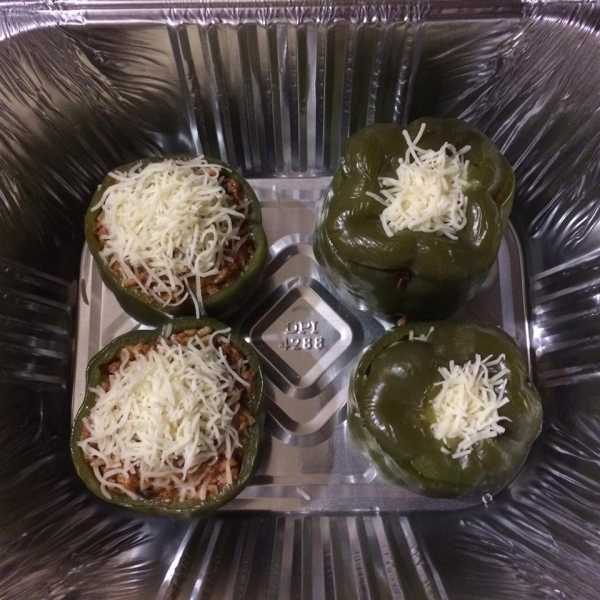 Pimiento Relleno (Puerto Rican Stuffed Peppers)
