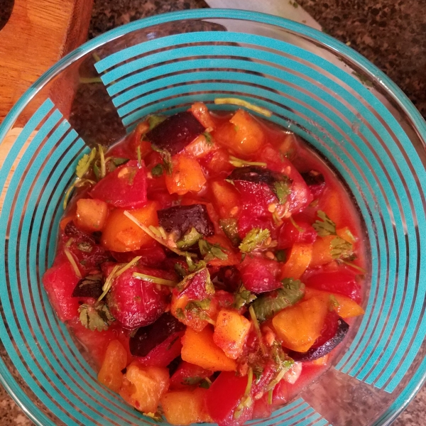 Fresh Plum Salsa