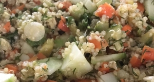 Vegan Quinoa Salad with Vegetables