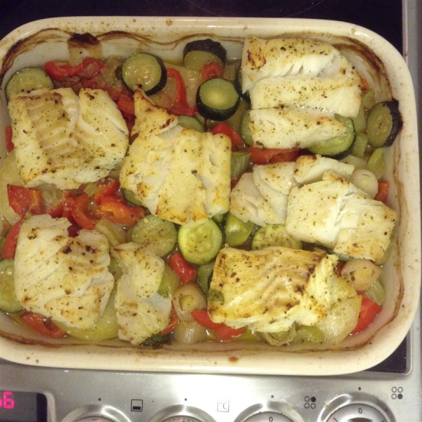 Baked Fish Dinner For Two