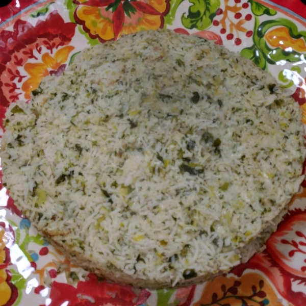 Lemon and Herb Risotto Cake