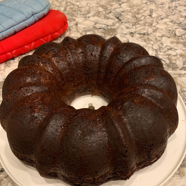 Double Chocolate Brownie Cake