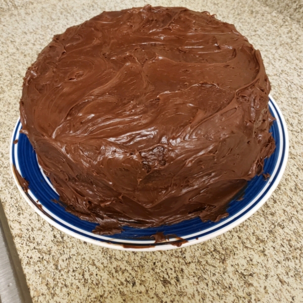 Double Chocolate Brownie Cake