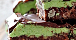 Minty Nanaimo Bars