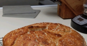 No-Knead Country Bread